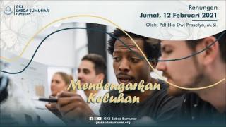 Embedded thumbnail for Mendengarkan Keluhan - Renungan Jumat, 12 Februari 2021