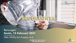 Embedded thumbnail for Secukupnya - Renungan Senin, 15 Februari 2021