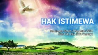 Embedded thumbnail for Renungan Senin, 3 Agustus 2020