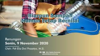 Embedded thumbnail for Renungan Senin, 9 November 2020