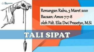 Embedded thumbnail for Tali Sipat - Renungan Rabu, 3 Maret 2021