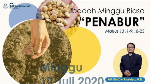 Embedded thumbnail for Ibadah Keluarga Minggu, 12 Juli 2020